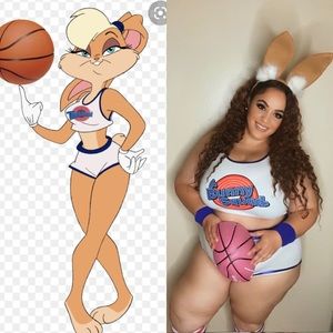 Halloween Costume- Space Jam Lola Bunny